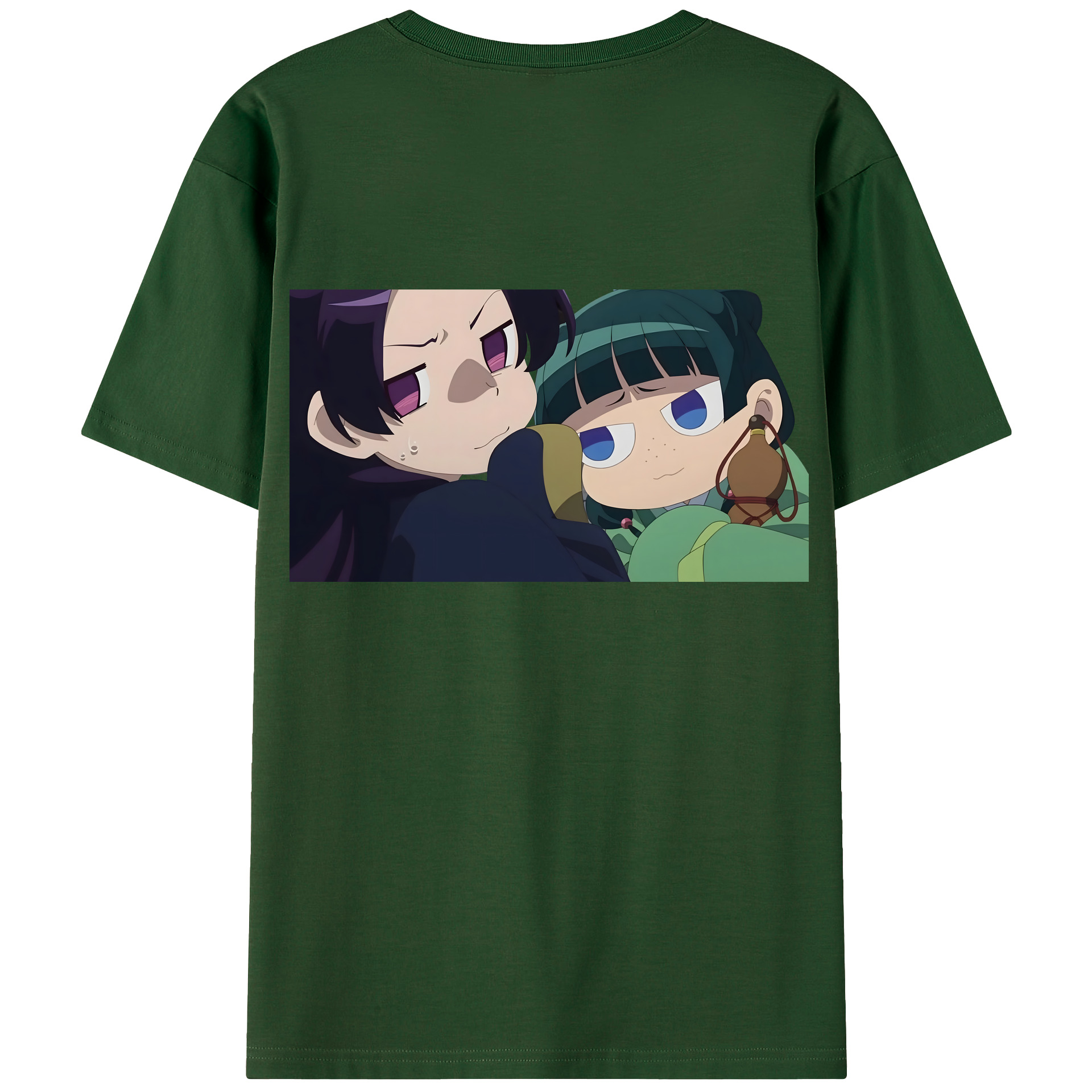 （画像用） 薬屋のひとりごと The Apothecary Diaries 綿100％半袖Tシャツ（背面プリント）